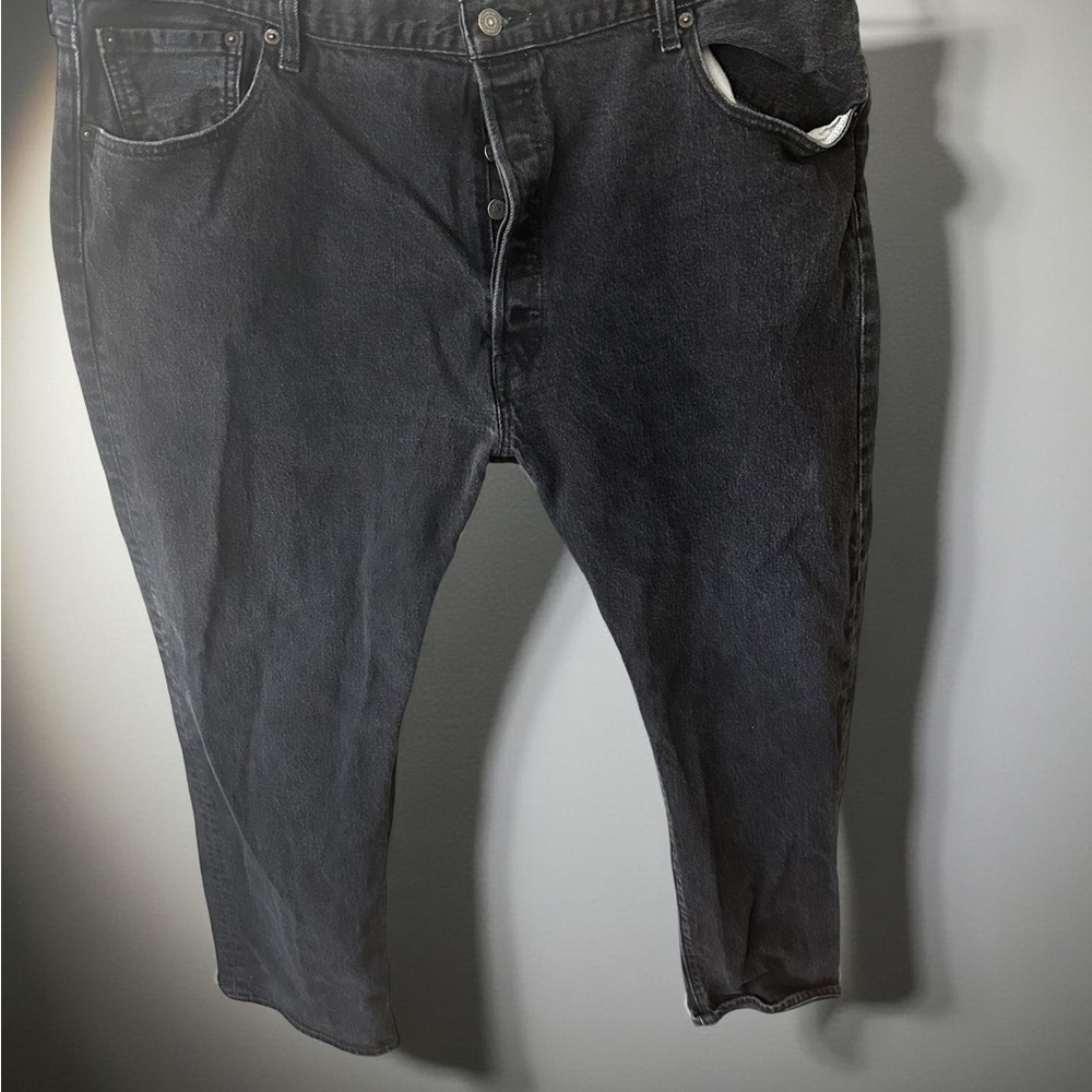 Signature by Levi Strauss Men's Relaxed Jeans - Dark Gray